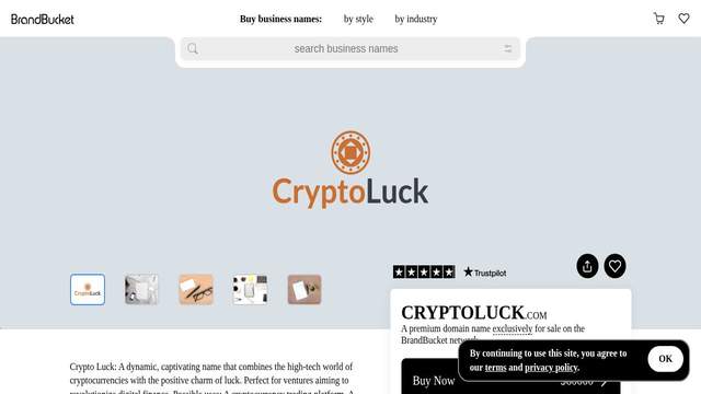 CryptoLuck casino screenshot